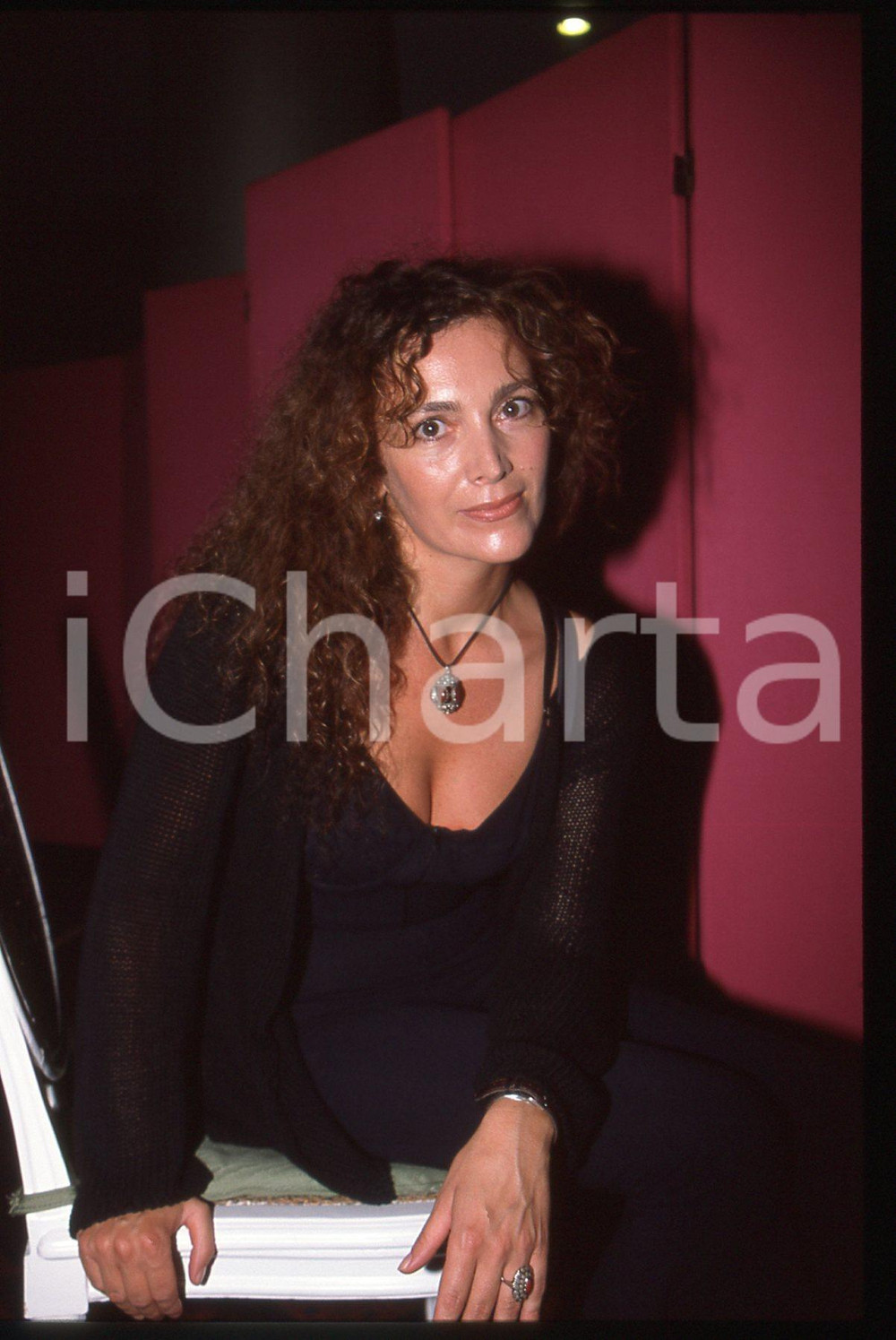 35mm vintage slide* 1995 ca ITALIA Sofia SPADA Ritratto dell'attrice (3)