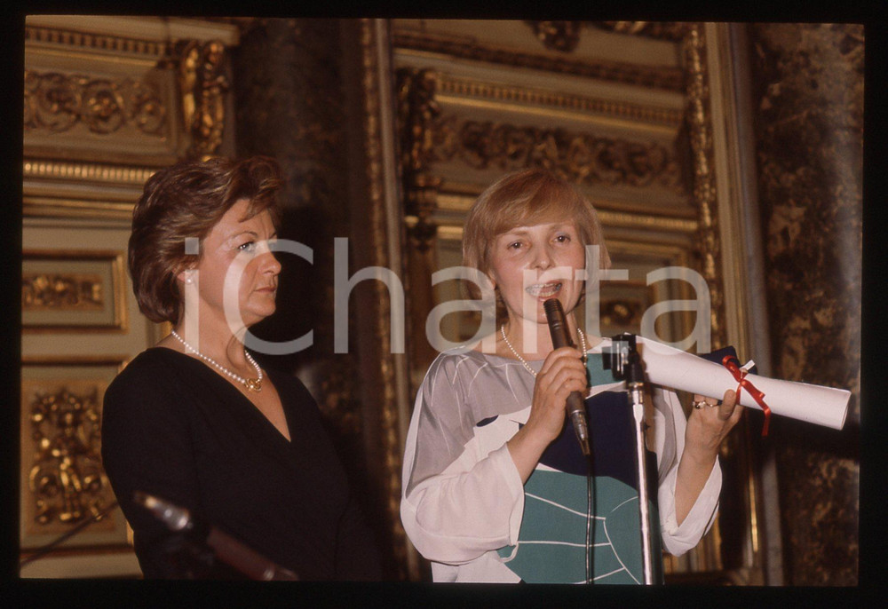 35mm vintage slide* 1995 ca ROMA Franca LIPPARONI Antonella PROIETTI (2)