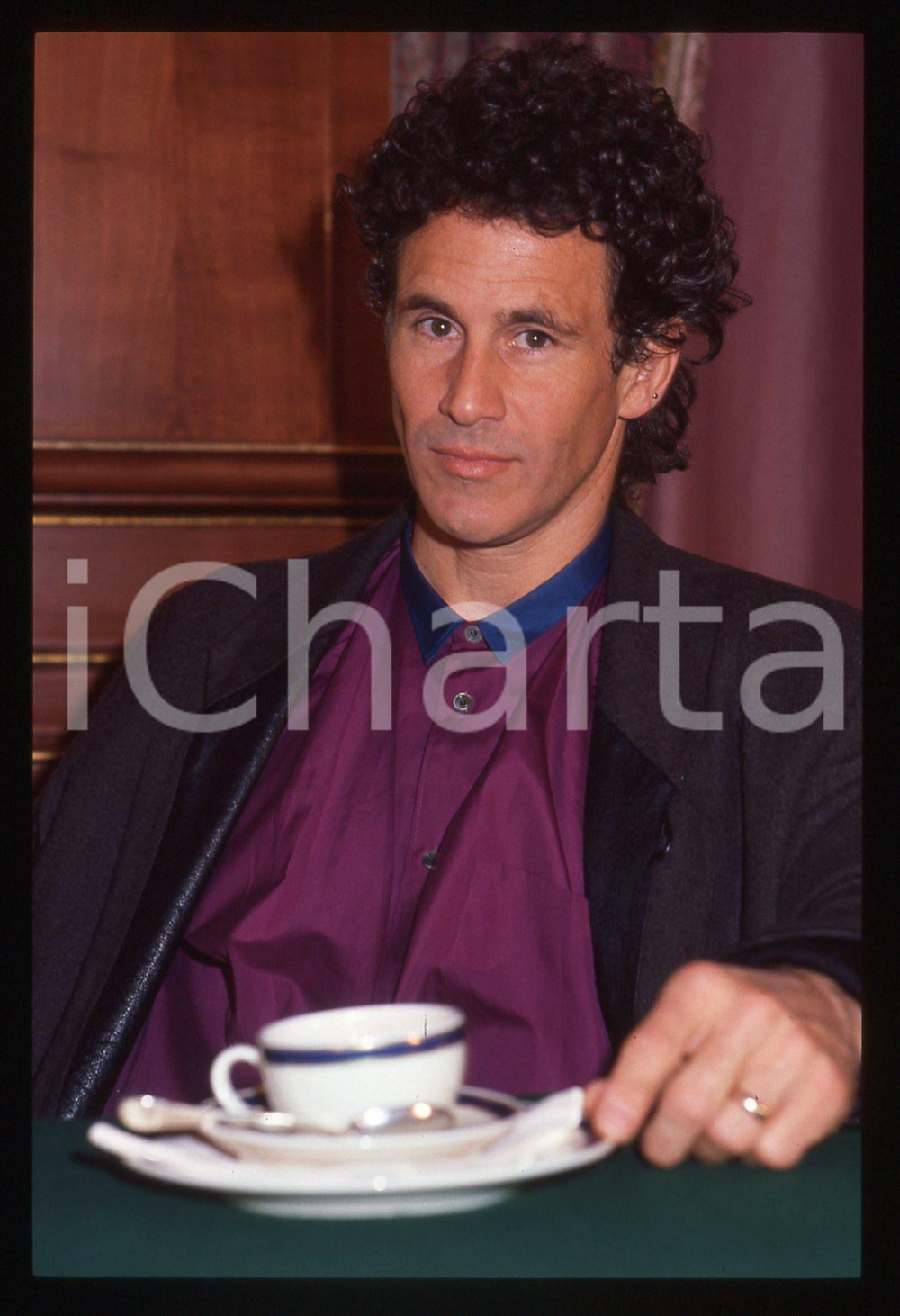 35mm vintage slide* 1991 MILANO TELEGATTI Michael ONTKEAN Ritratto dell'attore 4