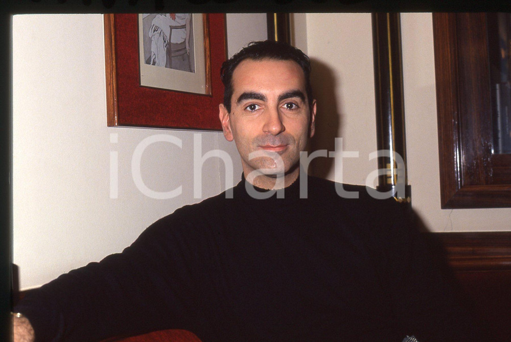 35mm vintage slide* 1993 ITALIA Gennaro CANNAVACCIUOLO Ritratto dell'attore (12)