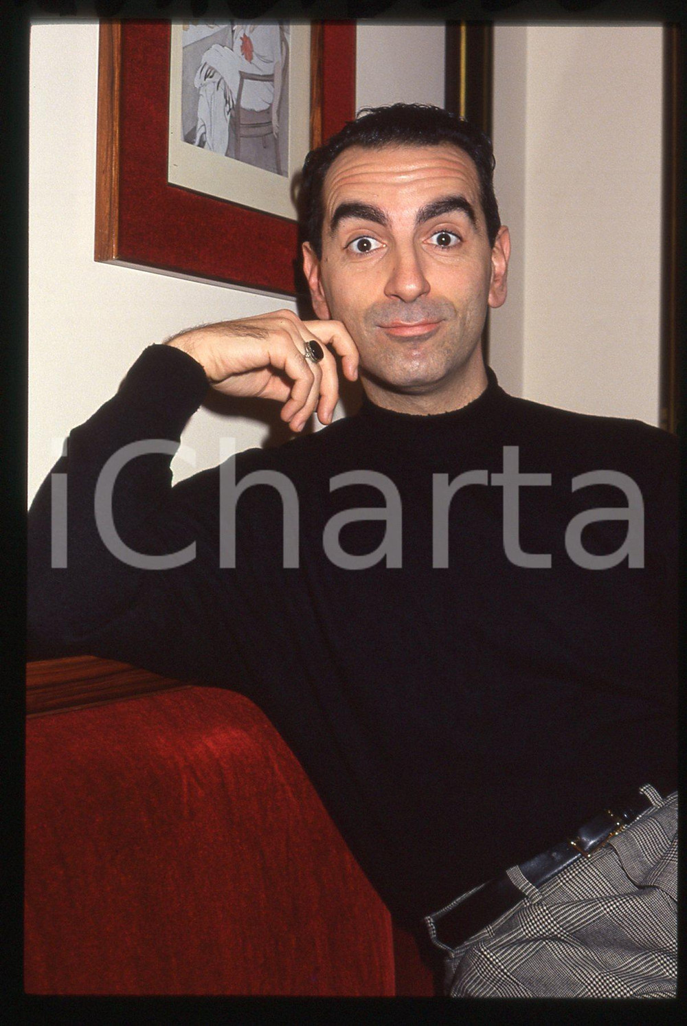 35mm vintage slide* 1993 ITALIA Gennaro CANNAVACCIUOLO Ritratto dell'attore (15)