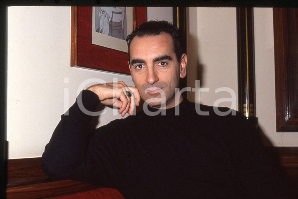 35mm vintage slide* 1993 ITALIA Gennaro CANNAVACCIUOLO Ritratto dell'attore (9)
