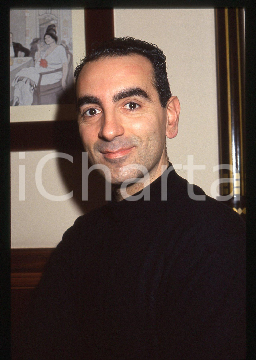 35mm vintage slide* 1993 ITALIA Gennaro CANNAVACCIUOLO Ritratto dell'attore (13)