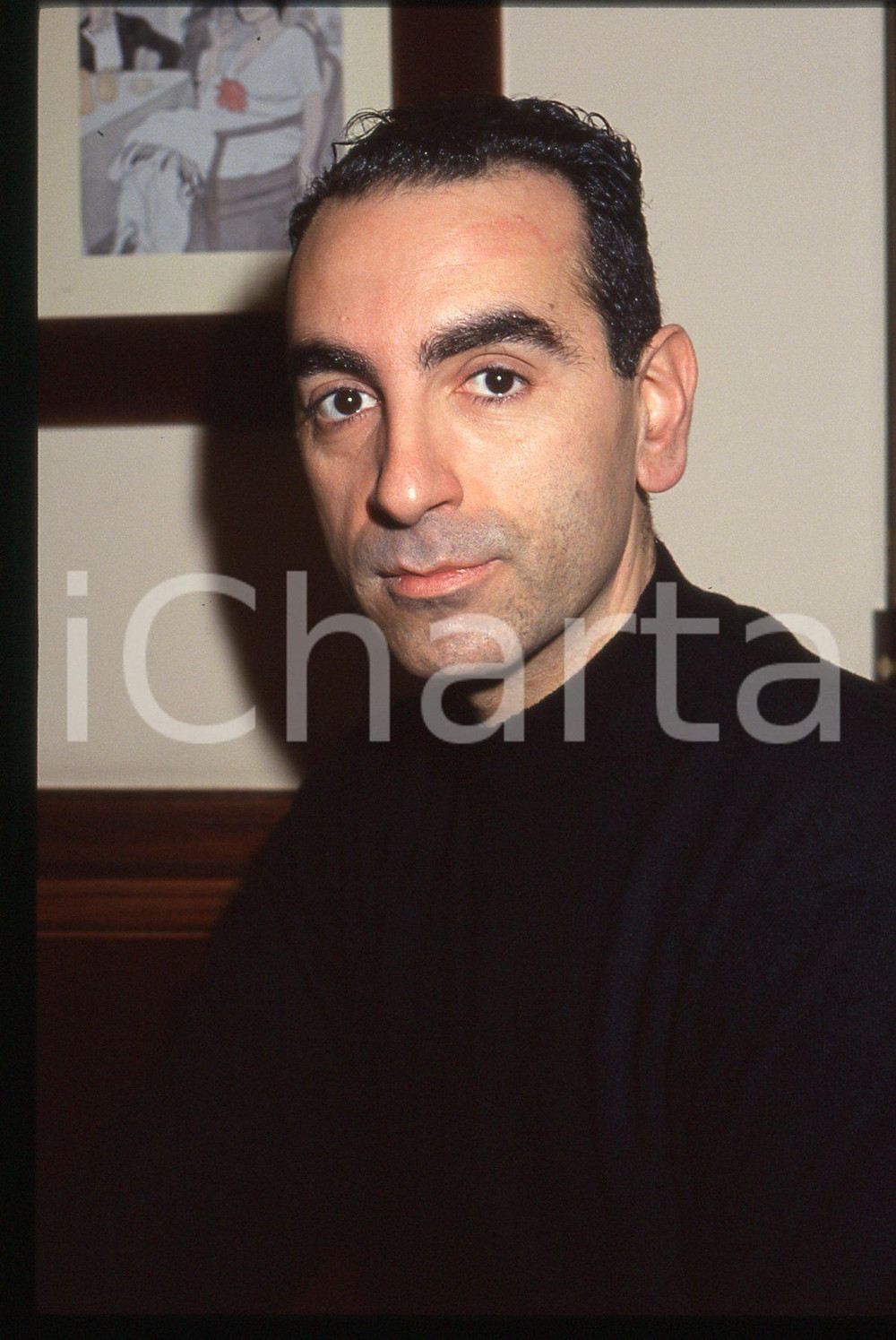 35mm vintage slide* 1993 ITALIA Gennaro CANNAVACCIUOLO Ritratto dell'attore (2)