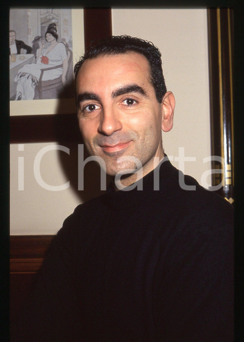 35mm vintage slide* 1993 ITALIA Gennaro CANNAVACCIUOLO Ritratto dell'attore (10)