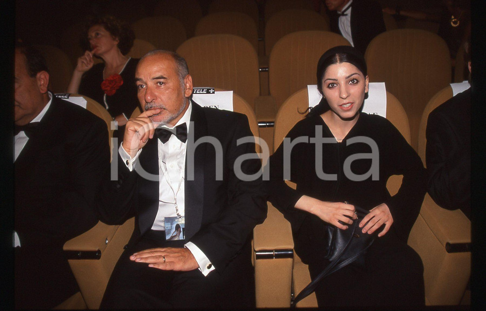 35mm vintage slide* 2000 VENEZIA Tahar BEN JELLOUN Samira MAKHMALBAF CINEMA (1)