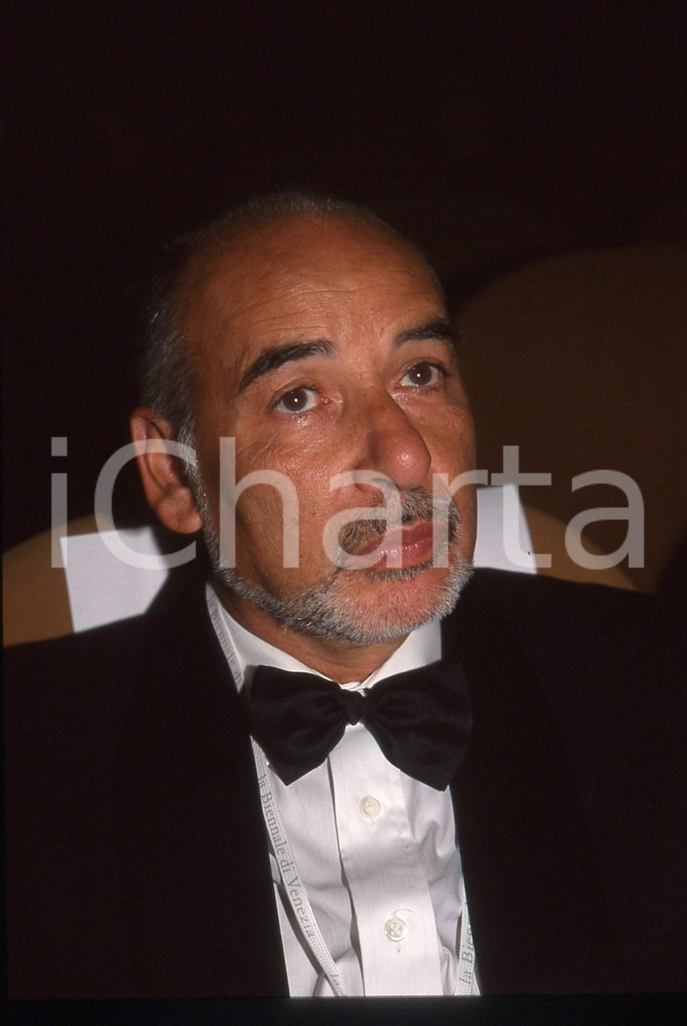 35mm vintage slide* 2000 VENEZIA Tahar BEN JELLOUN alla Mostra del Cinema (7)