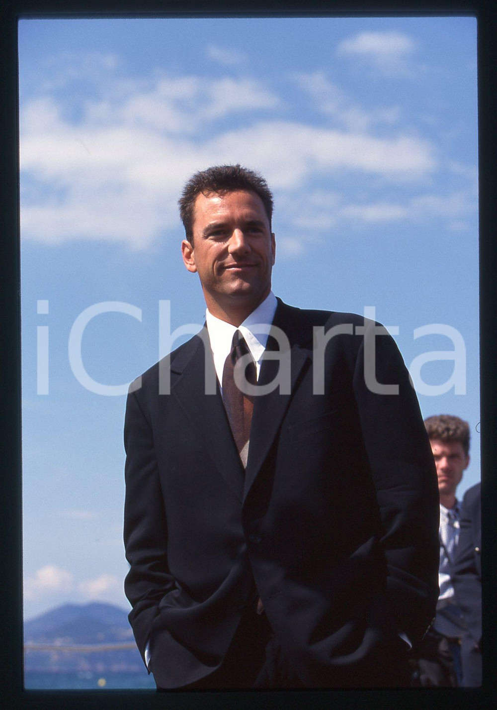 35mm vintage slide* 1997 CANNES Tony MARKES al Festival del Cinema (4)