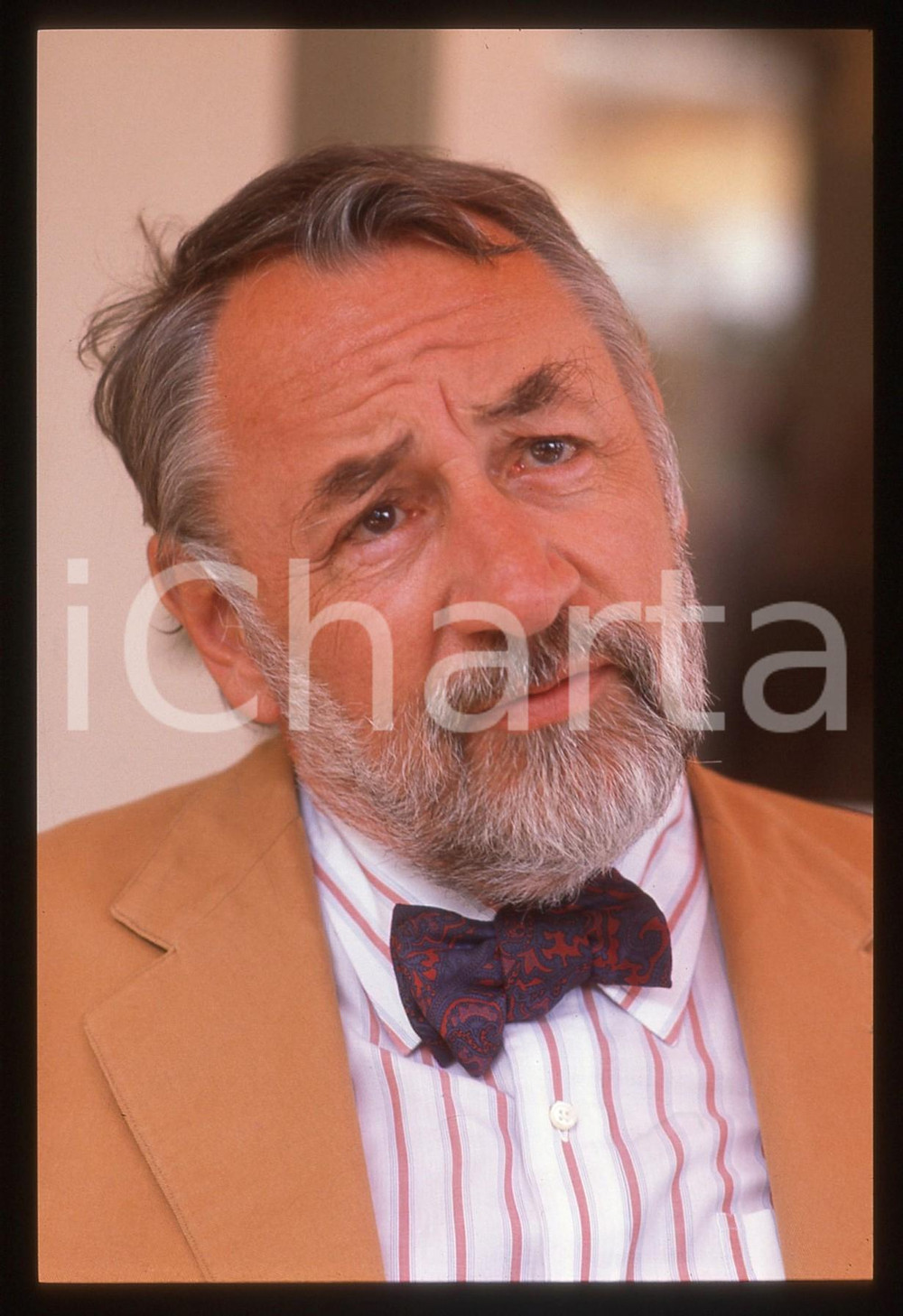 35mm vintage slide* 1989 CANNES Philippe NOIRET al Festival del Cinema (12)