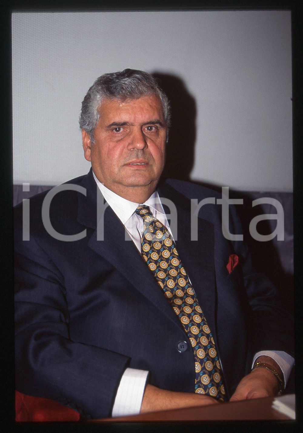 35mm vintage slide* 1995 ca LIBERAL PARTY OF CANADA Alfonso GAGLIANO Minister 3