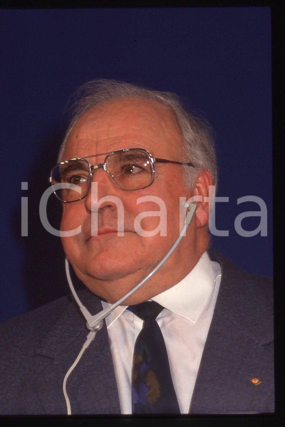 35mm vintage slide* 1993 MILANO Helmut KOHL durante un evento DC POLITICA (35)