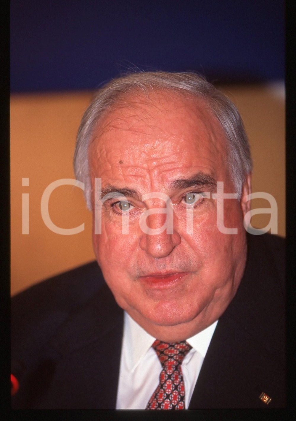 35mm vintage slide* 1996 TORINO Helmut KOHL al vertice "MAASTRICHT-DUE" (34)