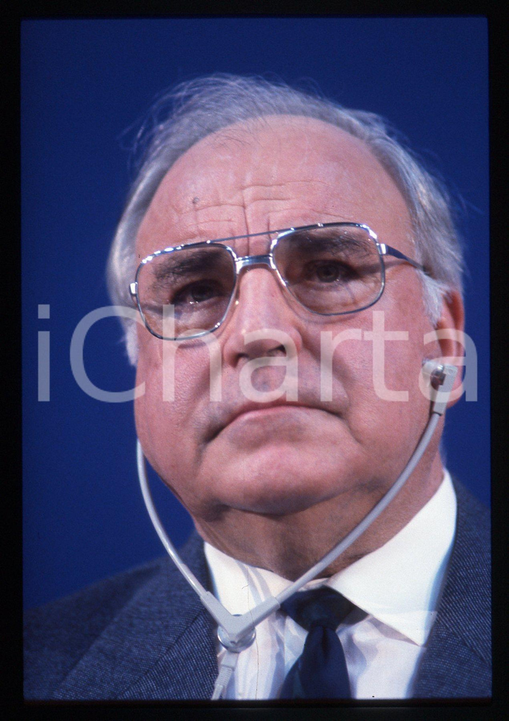 35mm vintage slide* 1993 MILANO Helmut KOHL durante un evento DC POLITICA (43)