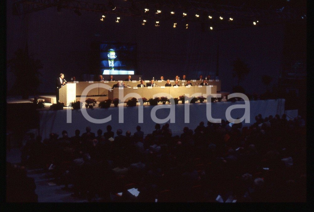 35mm vintage slide* 1995 ca BANCA POPOLARE DI MILANO Assemblea degli azionisti 1