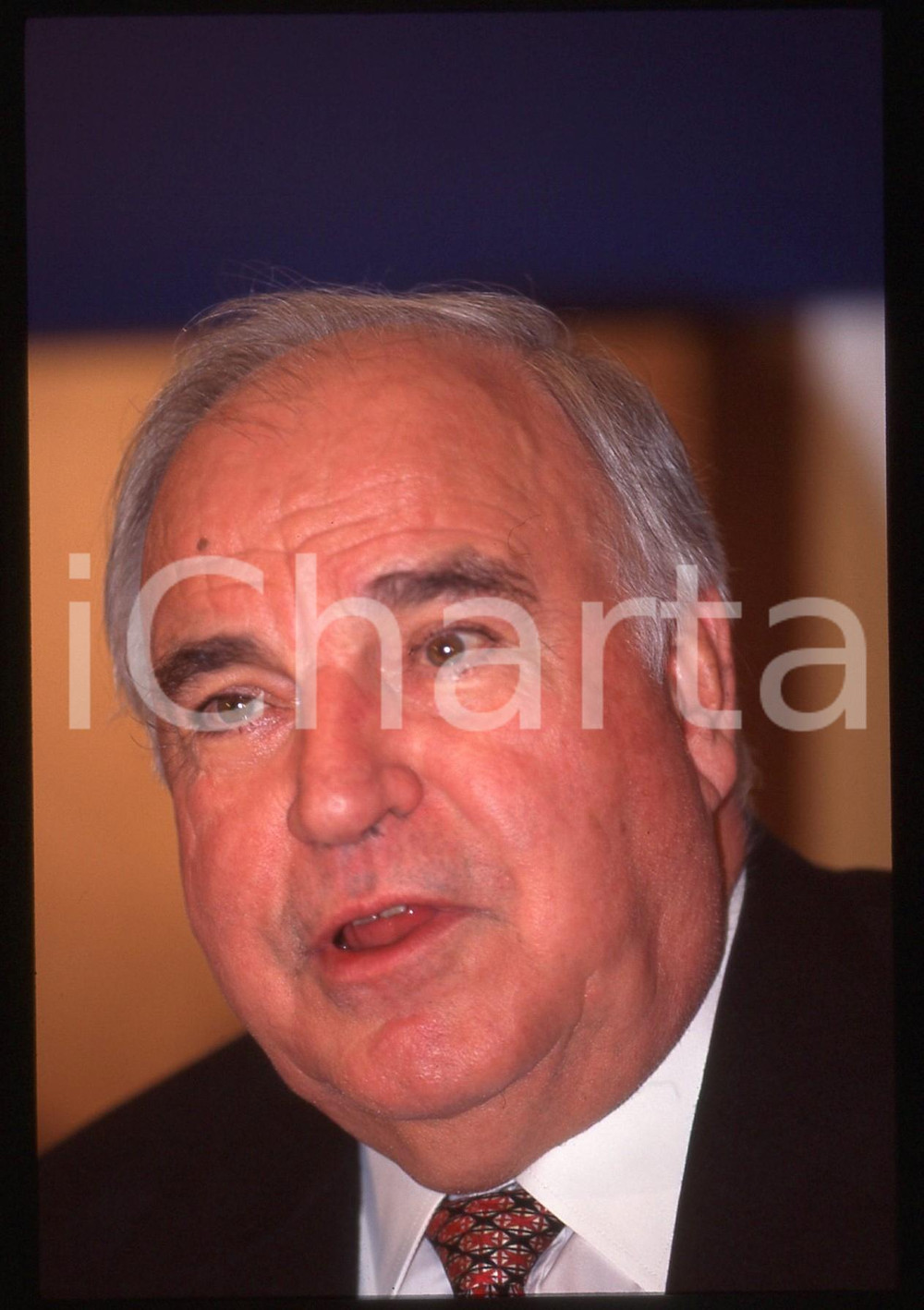 35mm vintage slide* 1996 TORINO Helmut KOHL al vertice "MAASTRICHT-DUE" (35)