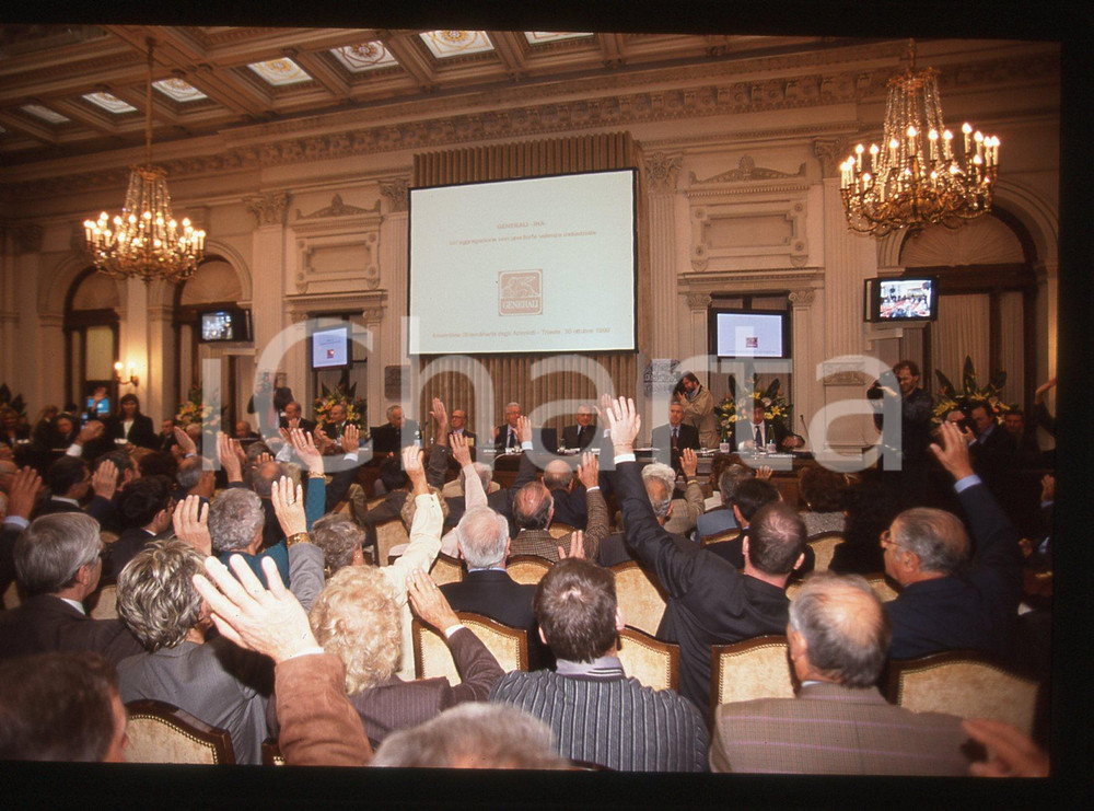 35mm vintage slide* 1999 TRIESTE - ASSICURAZIONI GENERALI Assemblea azionisti 3