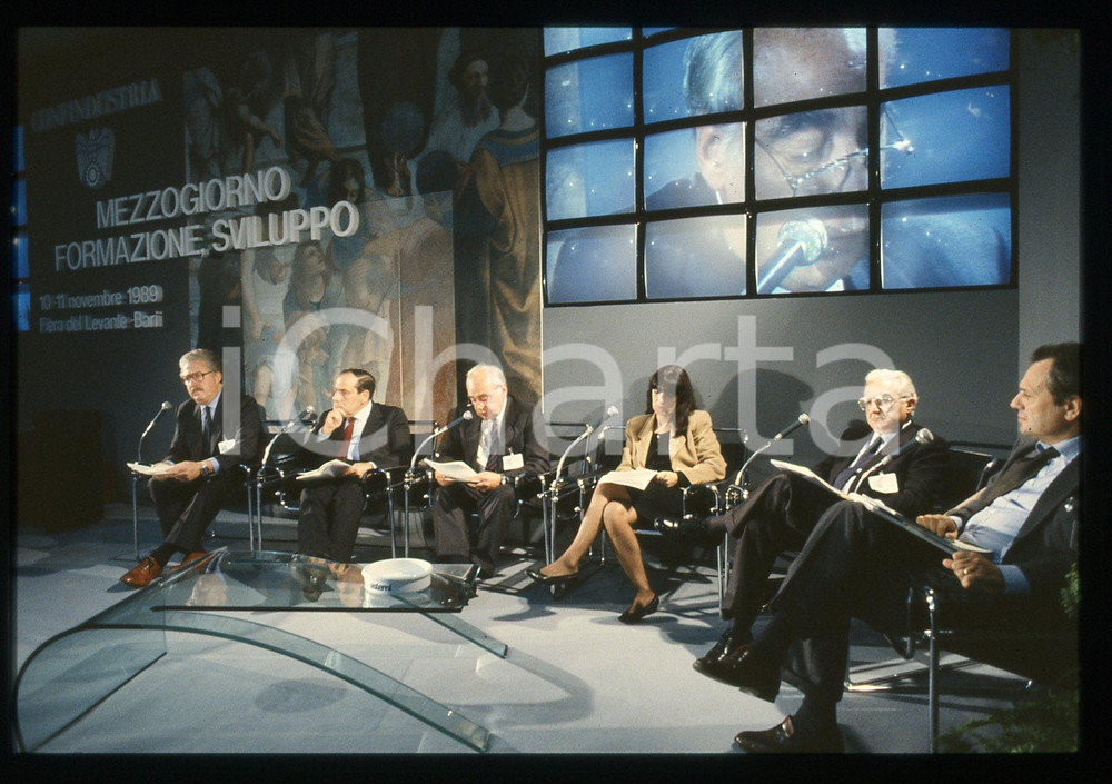 35mm vintage slide* 1989 BARI CONFINDUSTRIA "Mezzogiorno formazione sviluppo" 3