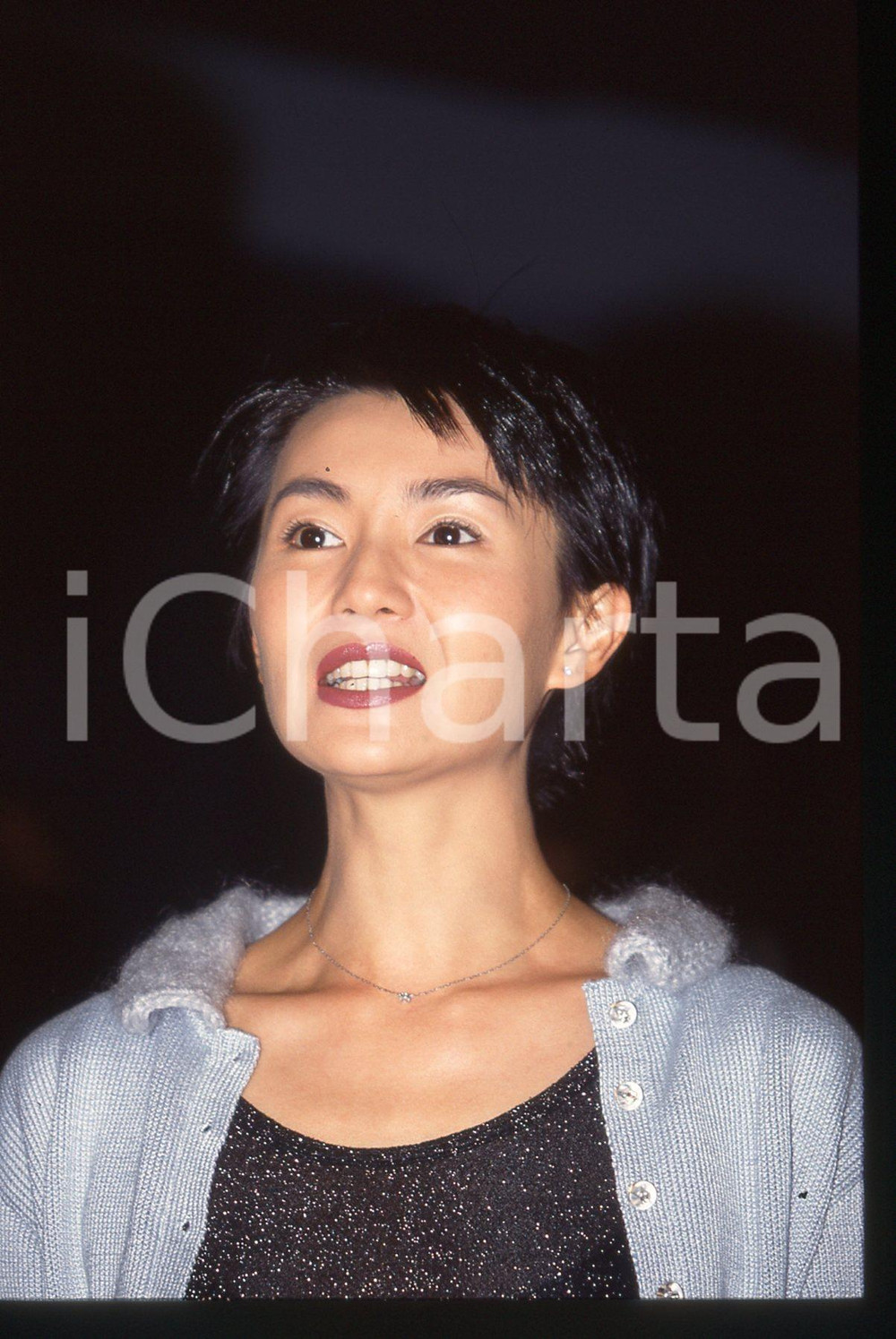 35mm vintage slide* 1997 MOSTRA DI VENEZIA Maggie CHEUNG Ritratto dell'attrice 1