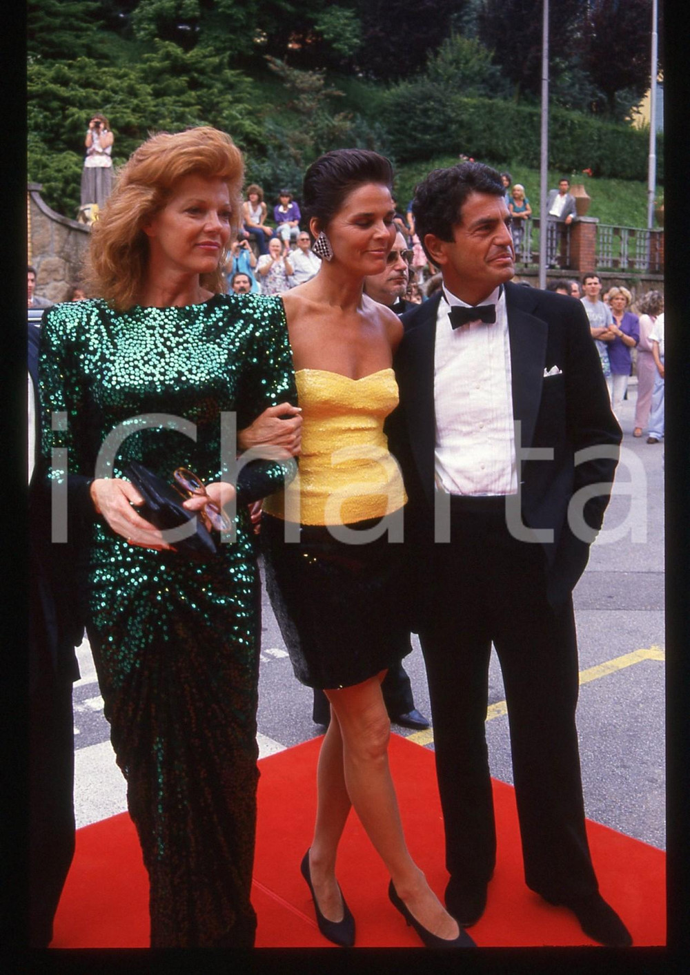35mm vintage slide* 1988 CERNOBBIO Ali MacGRAW Samantha EGGAR Ritratto (4)