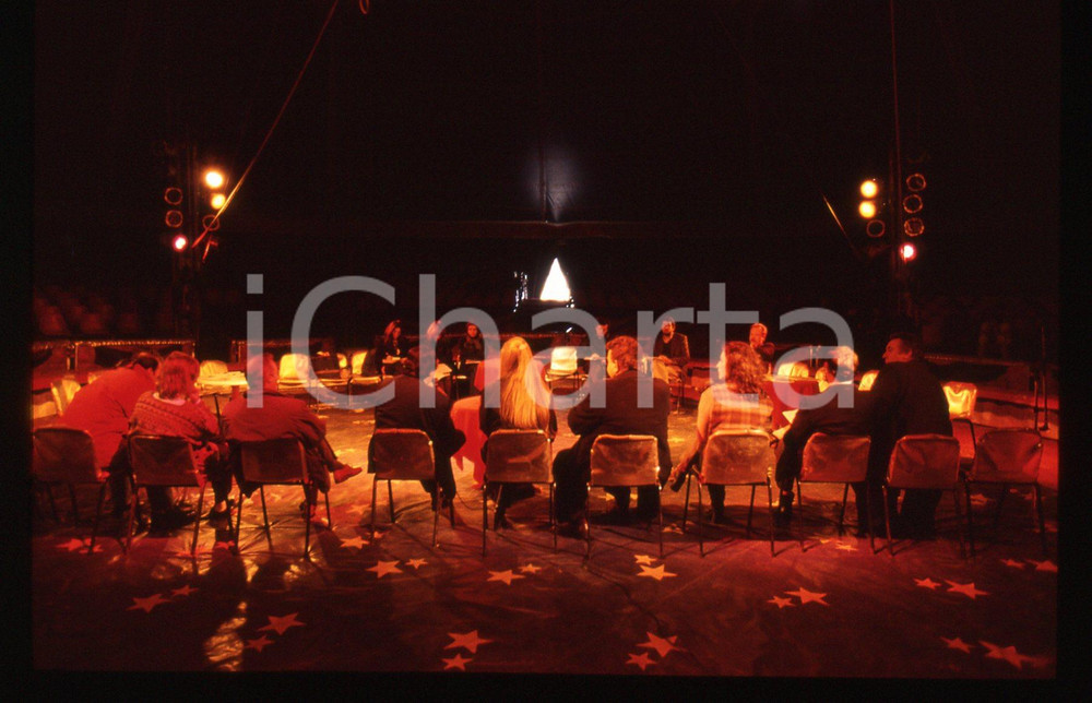 35mm vintage slide* 1995 ca ITALIA Circo ORFEI Conferenza stampa (2)