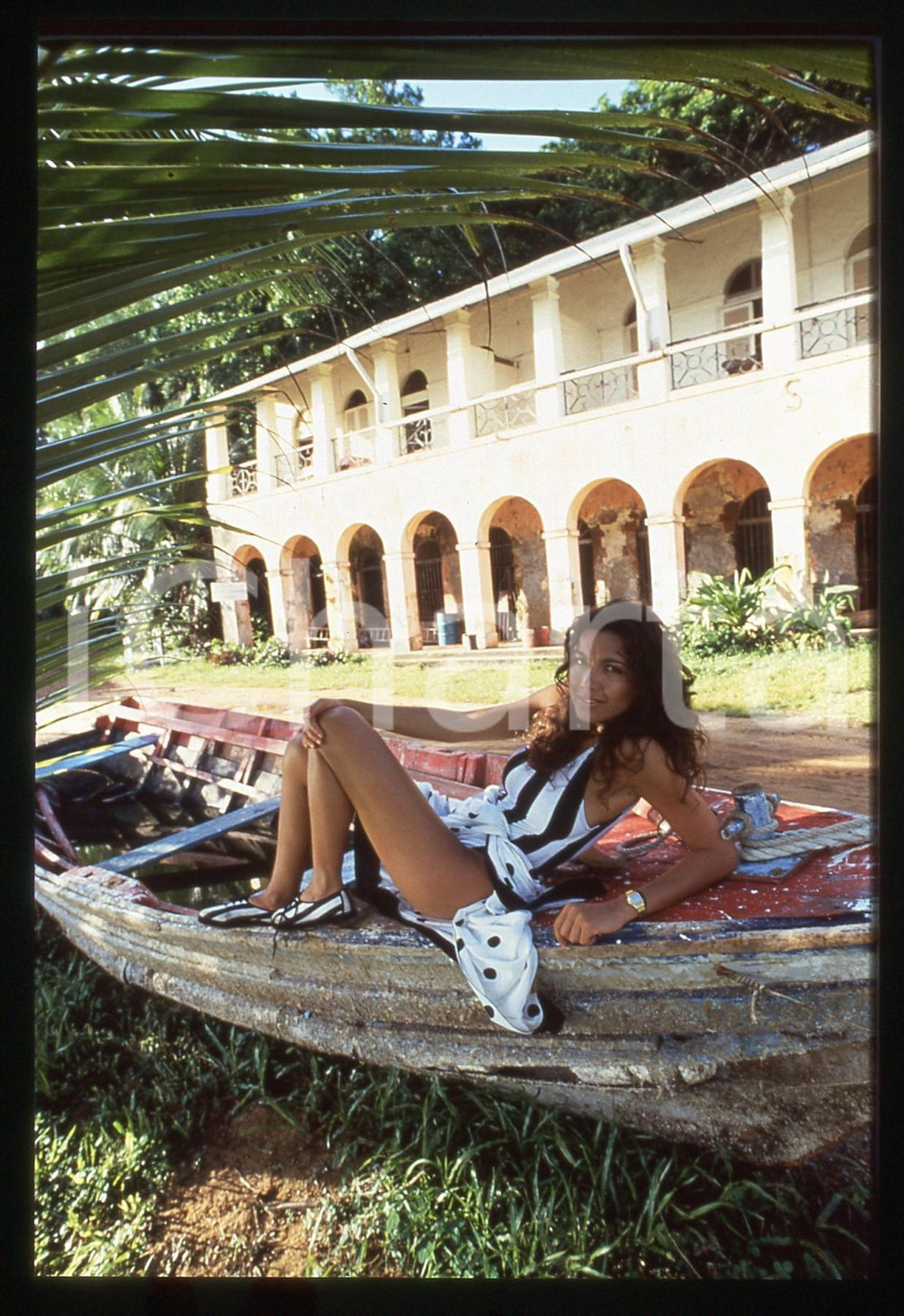 35mm vintage slide* 1985 circa - Carlos SOTTO MAYOR ritratto (1)