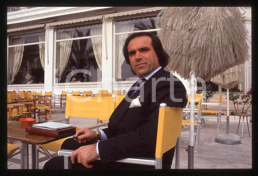 35mm vintage slide* 1985ca Tony GALLO pioniere trapianto tricologico -ritratto 3