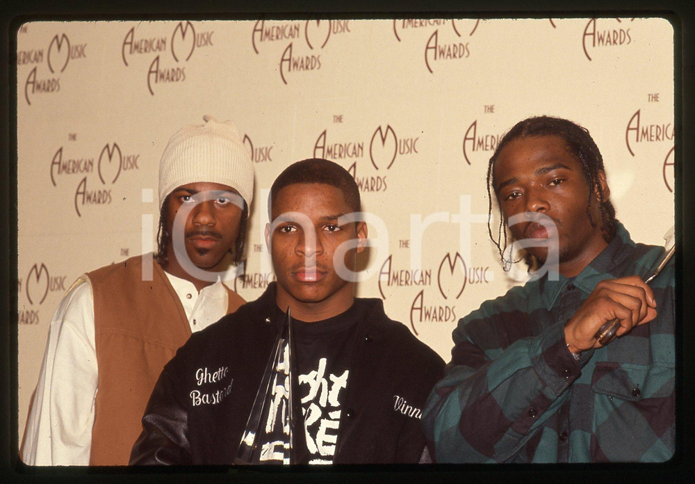 35mm vintage slide* 1992 AMA - NAUGHTY BY NATURE American Music Awards (2) 