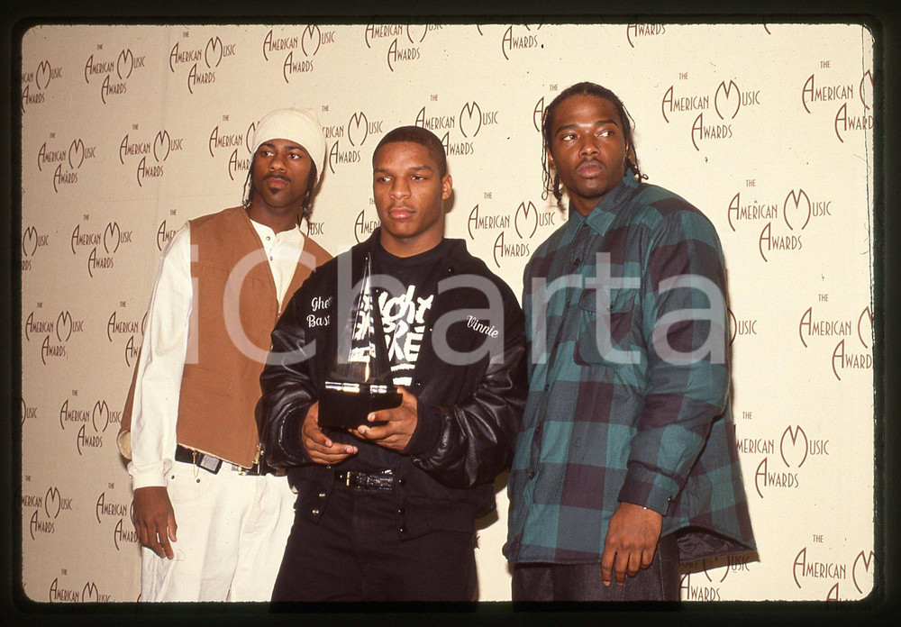 35mm vintage slide* 1992 AMA - NAUGHTY BY NATURE American Music Awards (3) 
