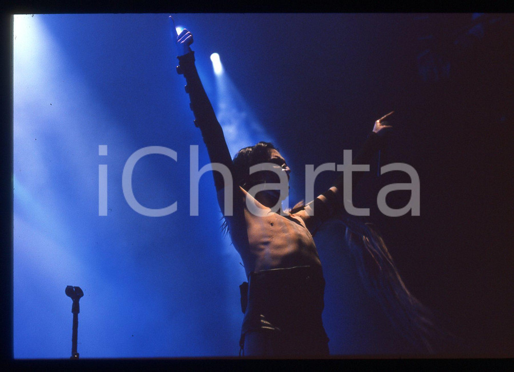 35mm vintage slide* 2001 MILANO Marilyn MANSON Guns, God and Government tour 28