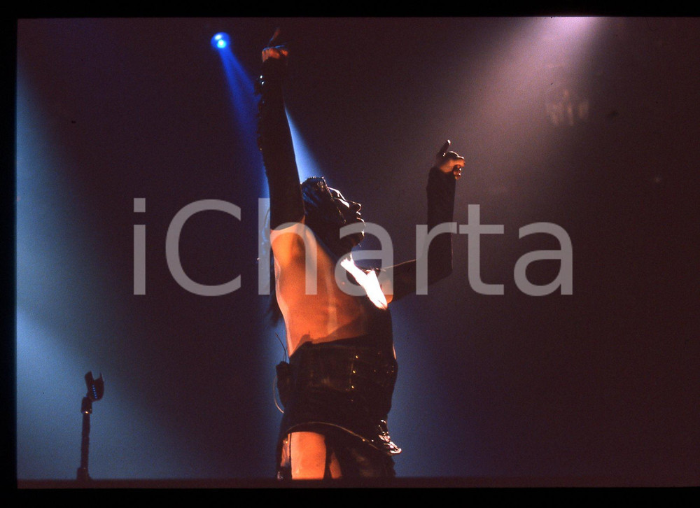 35mm vintage slide* 2001 MILANO Marilyn MANSON Guns, God and Government tour 34