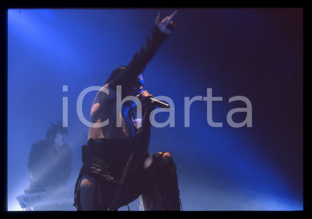 35mm vintage slide* 2001 MILANO Marilyn MANSON Guns, God and Government tour 29