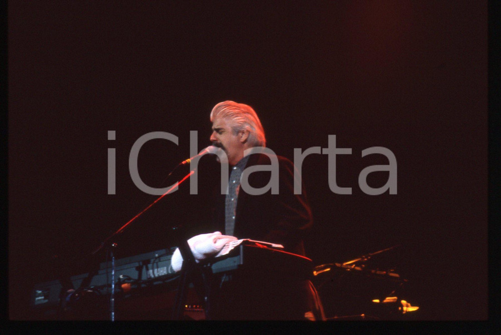 35mm vintage slide* 1993 MILANO Michael MCDONALD concerto al Teatro Nazionale 4