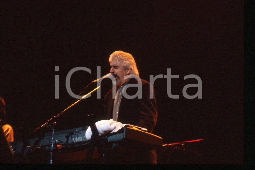35mm vintage slide* 1993 MILANO Michael MCDONALD concerto al Teatro Nazionale 5