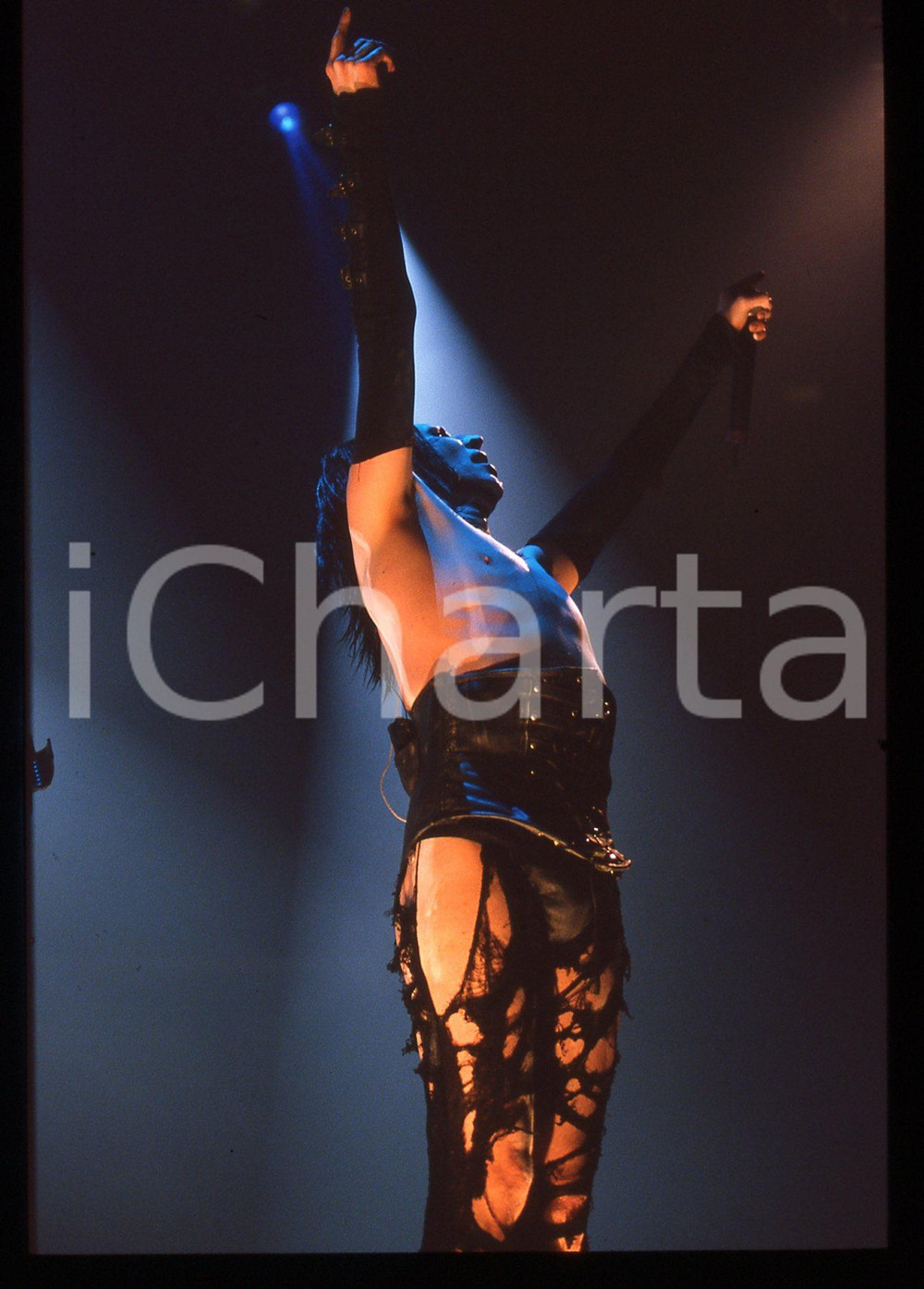 35mm vintage slide* 2001 MILANO Marilyn MANSON Guns, God and Government tour 8