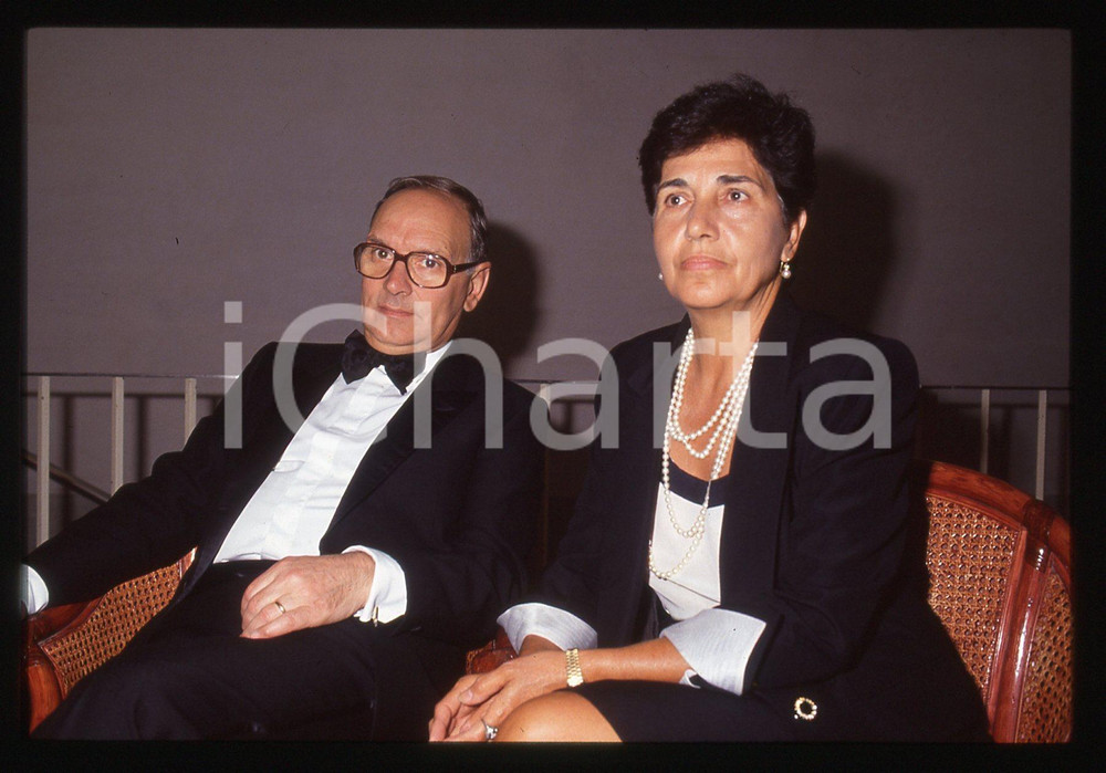 35mm vintage slide* 1995ca MUSICA - Ennio MORRICONE Maria TRAVIA Ritratto (3)