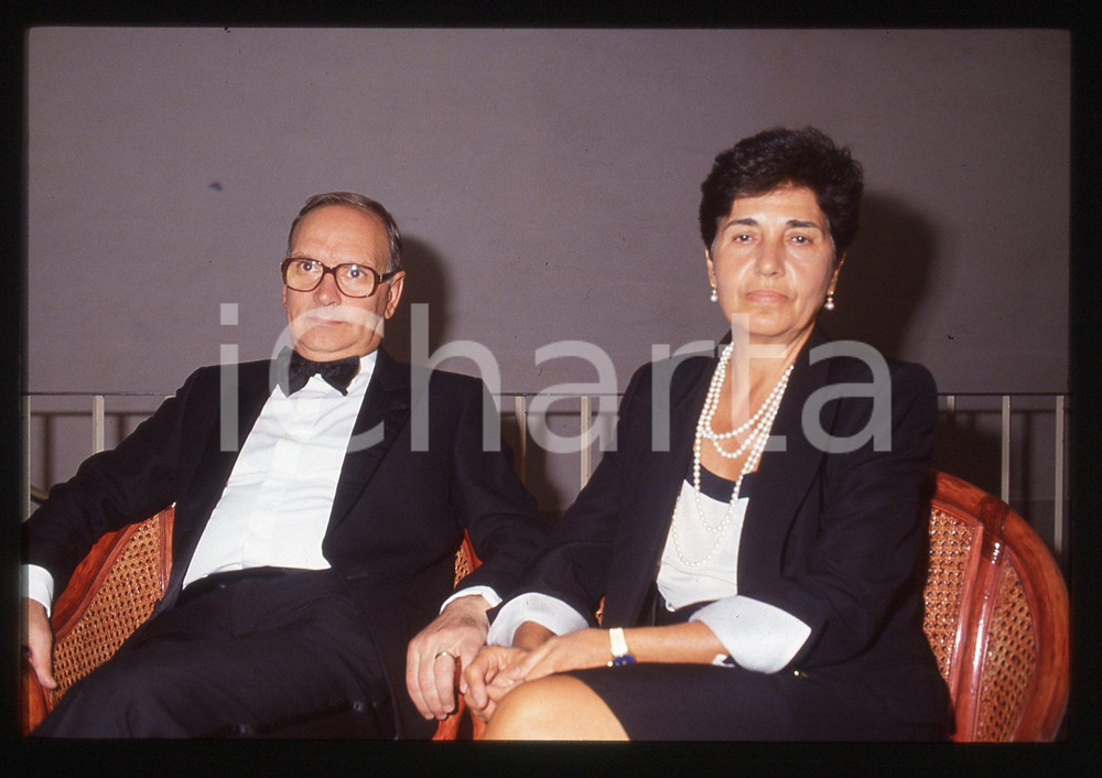 35mm vintage slide* 1995ca MUSICA - Ennio MORRICONE Maria TRAVIA Ritratto (5)