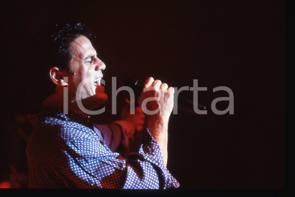 35mm vintage slide* 1990ca ITALIA - MUSICA - NOISEWORKS Jon STEVENS Esibizione 3