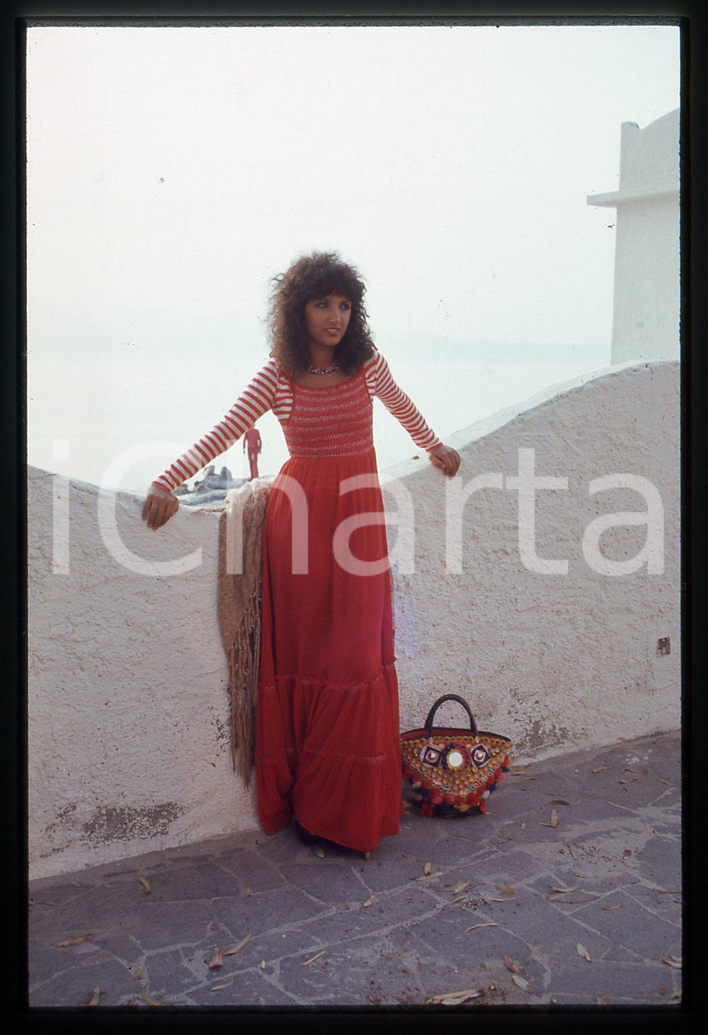 35mm vintage slide* 1970ca CATANIA (?) Marcella BELLA Ritratto della cantante 14