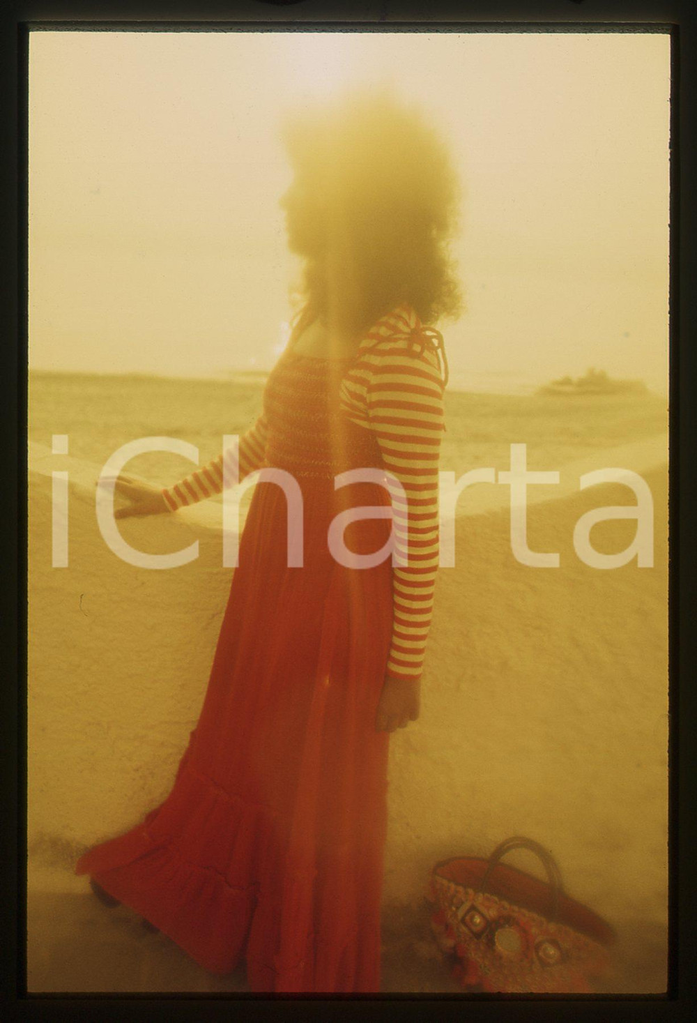 35mm vintage slide* 1970 ca CATANIA (?) Marcella BELLA Ritratto artistico 6