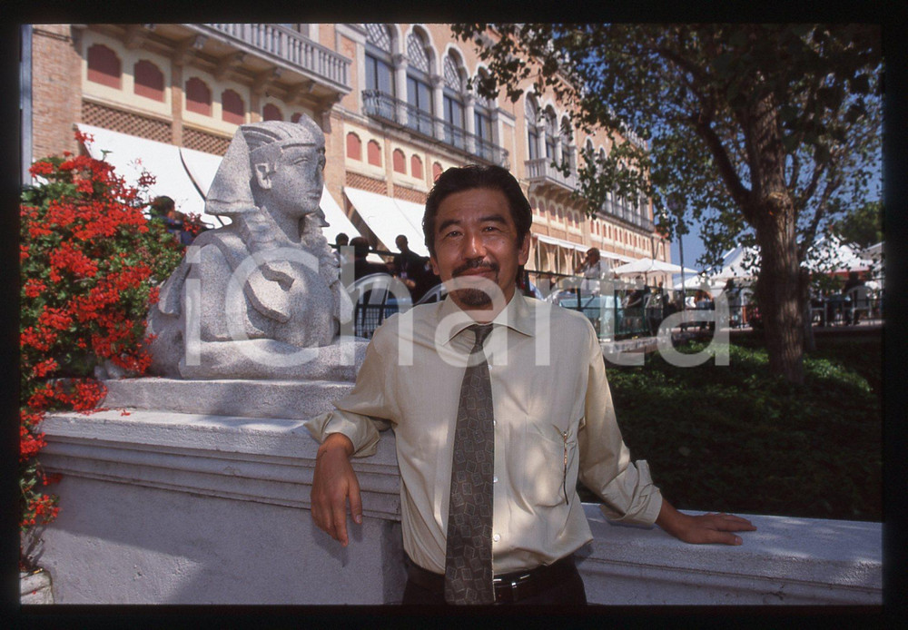35mm vintage slide* 1999 VENEZIA Hisao KUROSAWA al CIGA Hotel - Ritratto (2)