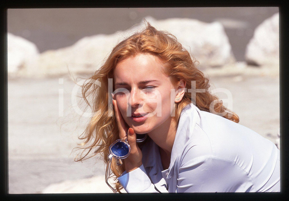 35mm vintage slide* 1996 LIDO DI VENEZIA Tereza ZAJICKOVA Ritratto attrice (9)
