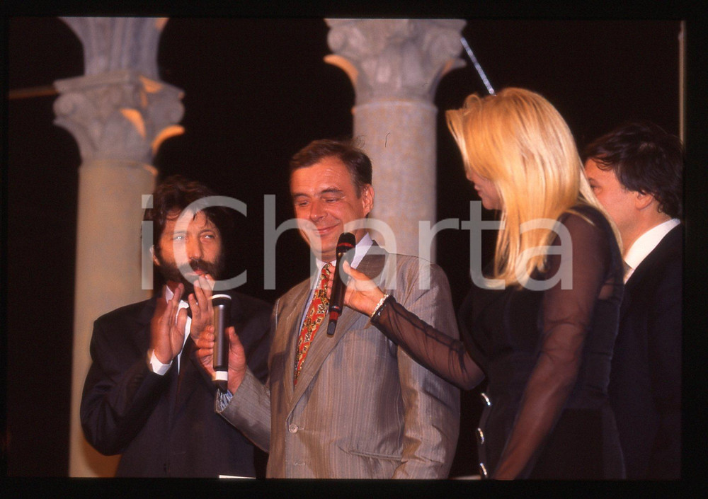 35mm vintage slide* 1995 VENEZIA - CAMPIELLO Massimo CACCIARI Tarik KUPUSOVIC 2