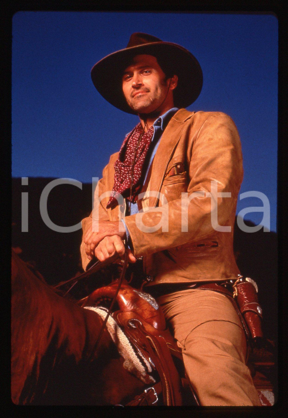 35mm vintage slide* 1993 THE ADVENTURES OF BRISCO COUNTY, JR. - Bruce CAMPBELL 7