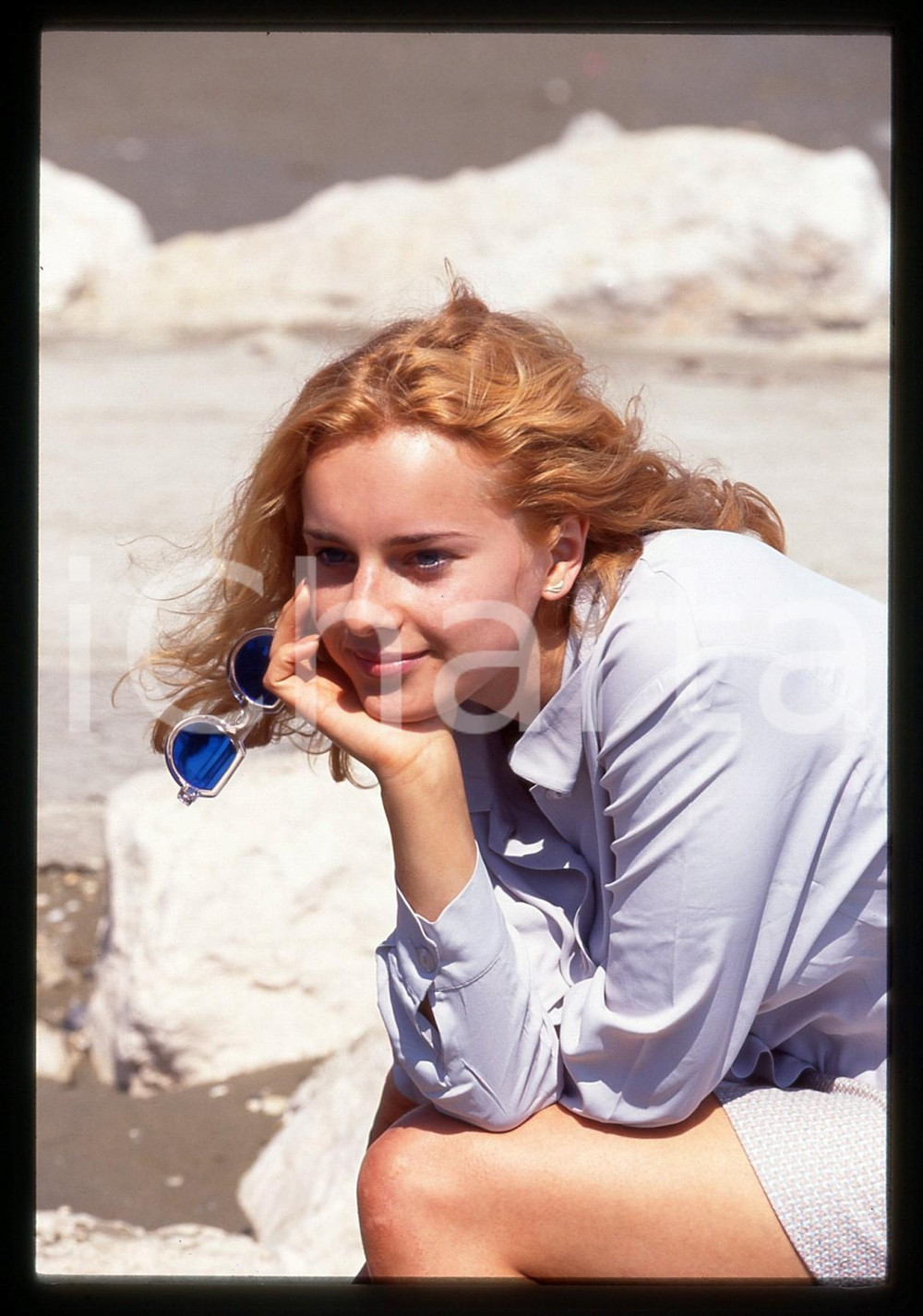 35mm vintage slide* 1996 LIDO DI VENEZIA Tereza ZAJICKOVA Ritratto attrice (6)