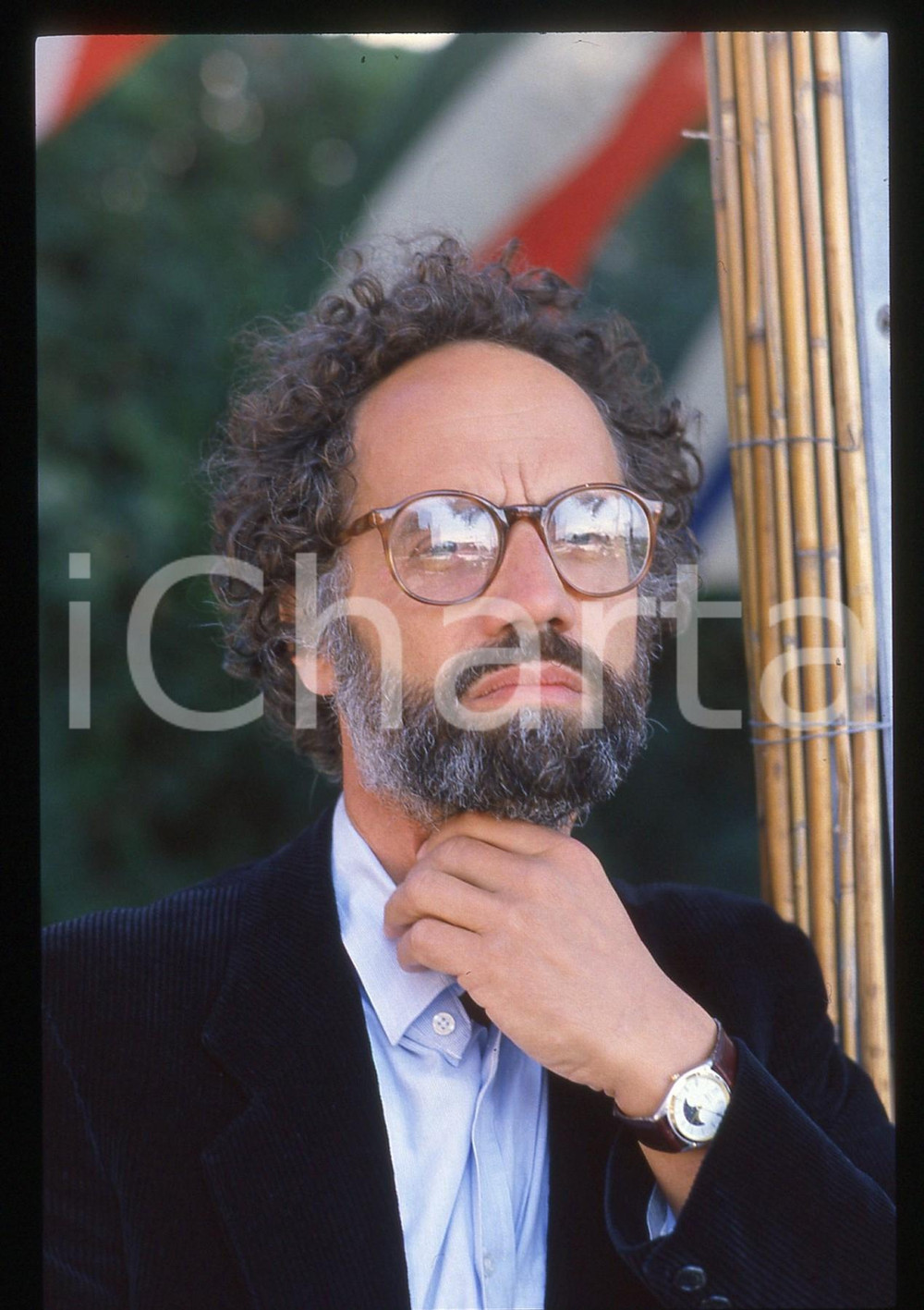 35mm vintage slide* 1986 VENEZIA Markus IMHOOF - Ritratto del regista (5)