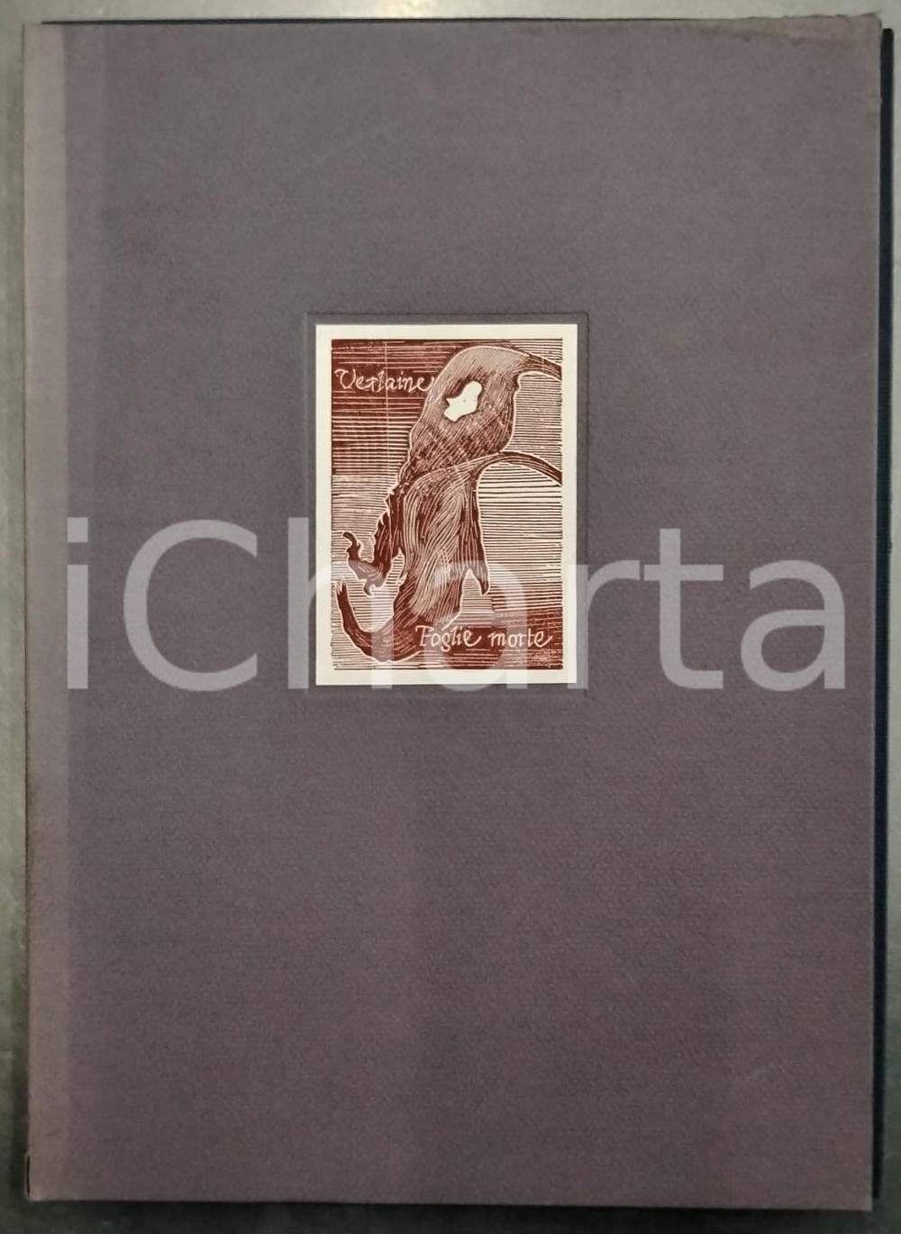 1995 Paul VERLAINE Foglie morte - 3 xilografie di Gianni MARCHELLO *n. 19