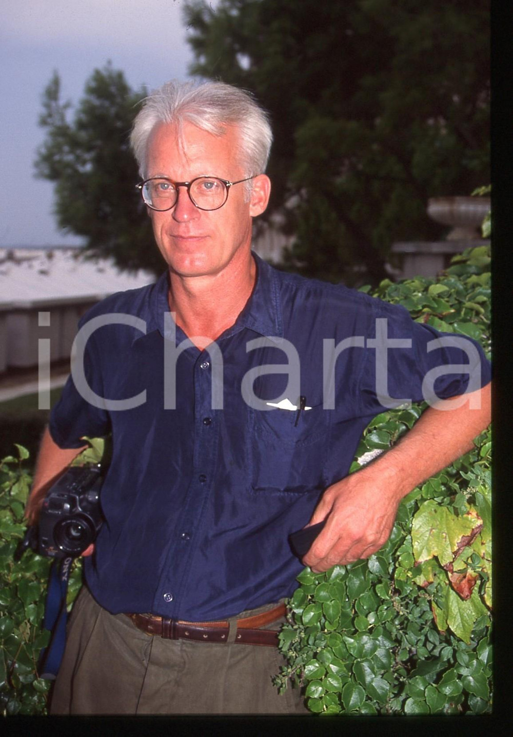 35mm vintage slide* 1994 LIDO DI VENEZIA Jon JOST con SONY HANDYCAM - Ritratto 8