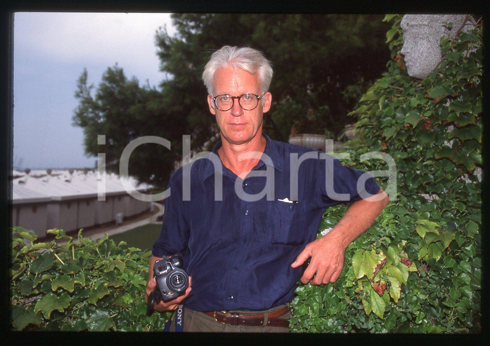 35mm vintage slide* 1994 LIDO DI VENEZIA Jon JOST con SONY HANDYCAM - Ritratto 6