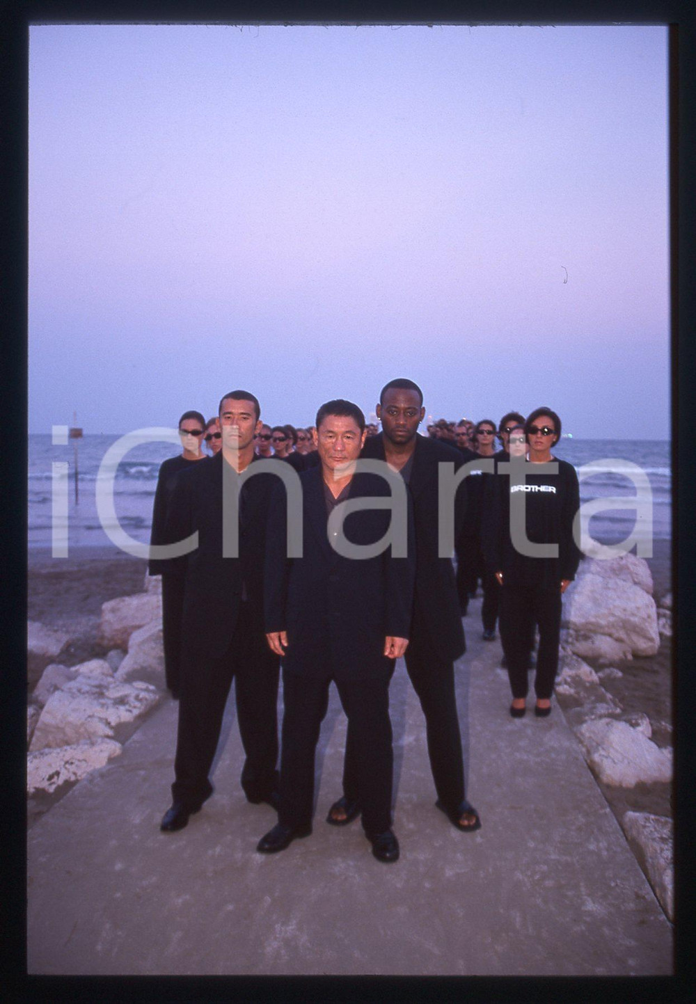 35mm vintage slide* 2000 LIDO DI VENEZIA Takeshi KITANO presenta film BROTHER 4
