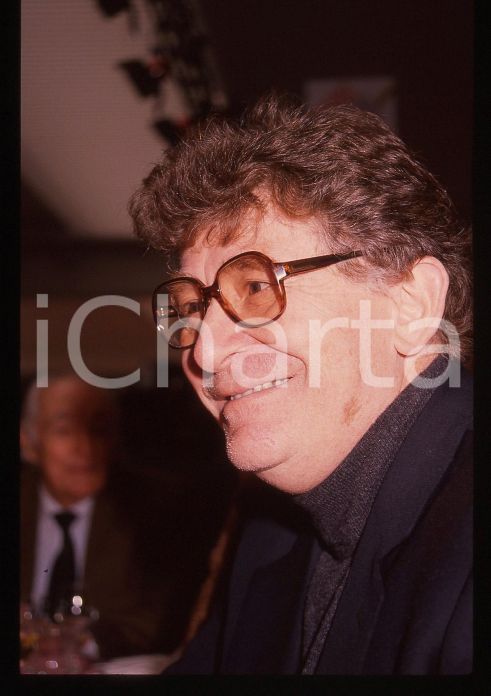 35mm vintage slide* 1990ca PERCOTO (UD) Ermanno OLMI al Premio NONINO Ritratto 1